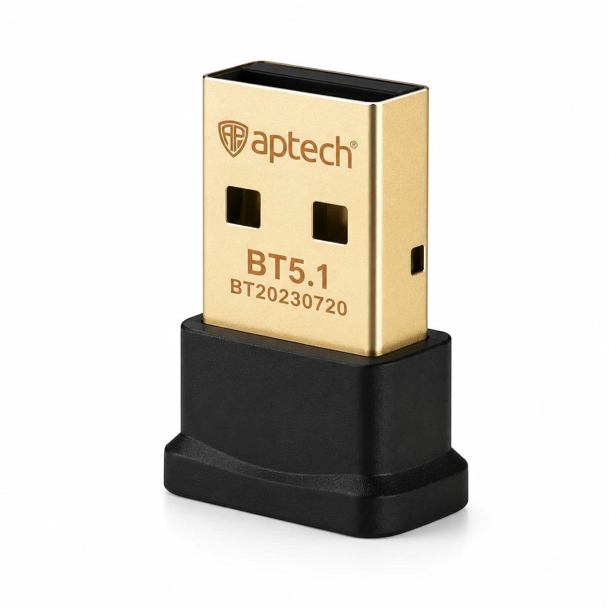 Aptech BT60 Bluetooth 5.1 USB Nano Adapter (Wireless Bluetooth Dongle)
