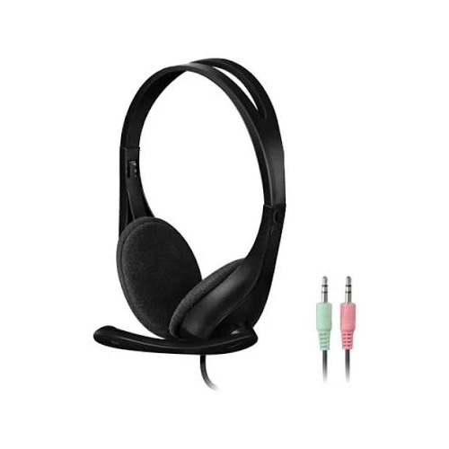 A4Tech HS-9 Stereo Wired Headphone with Microphone – Black